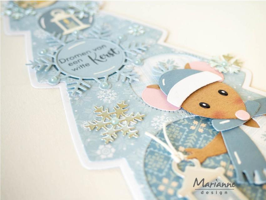 Marianne Design - Designpapier "Cozy Winter" Paper Pad A4 - 16 Bogen 