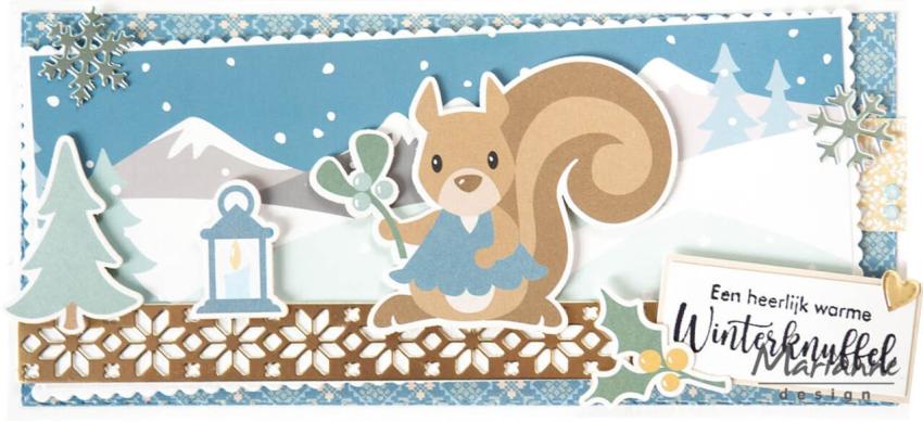 Marianne Design - Stanzteile "Snow Holiday" Die Cuts