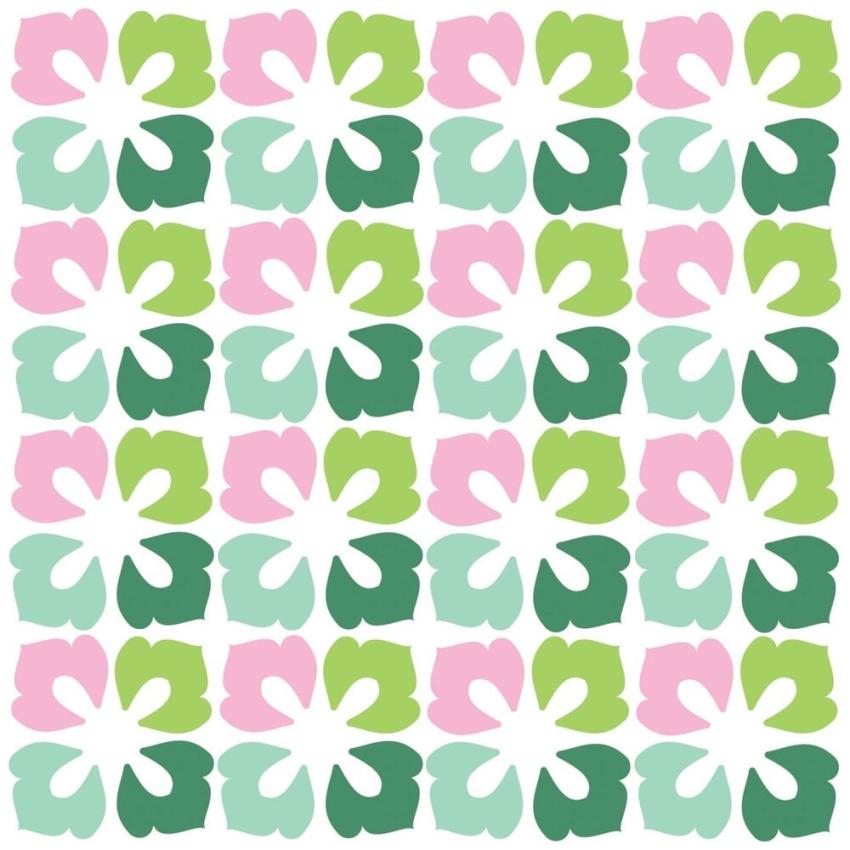 Sizzix - Schablone "Flower Power" Stencil