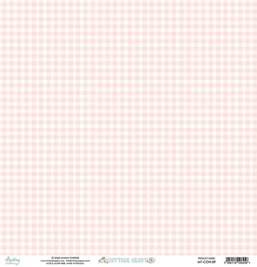 Mintay Papers - Papier Elemente "Cottage Heart" Paper Elements 12x12 Inch