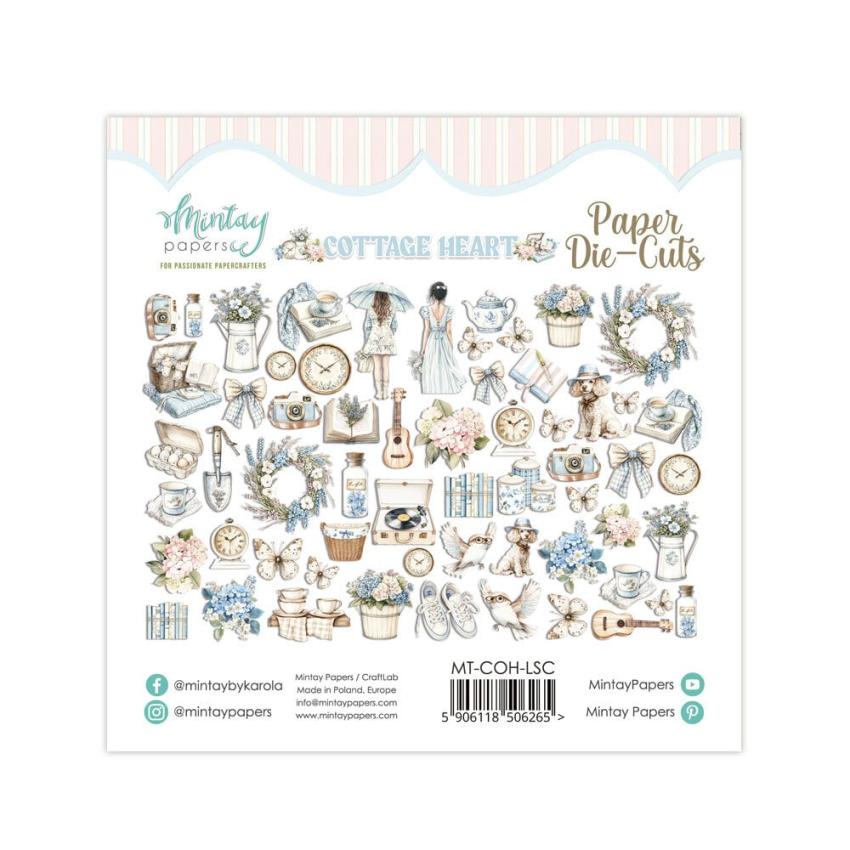 Mintay Papers - Stanzteile "Cottage Heart" Die Cuts