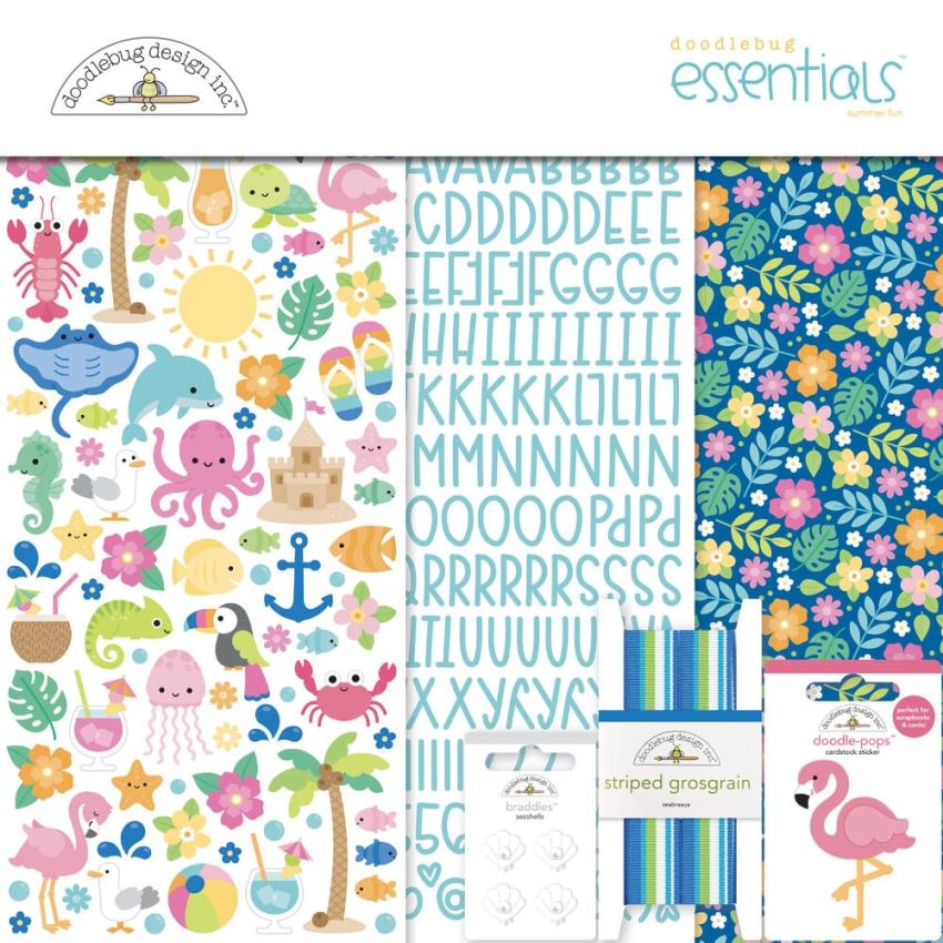 Doodlebug Design Summer Fun Essential Kit 