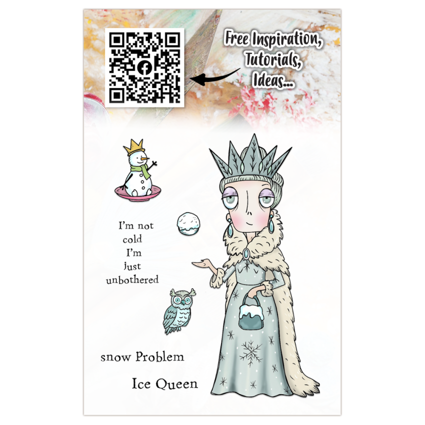 AALL and Create - Stempelset A7 "Ice Queen Dee" Clear Stamps