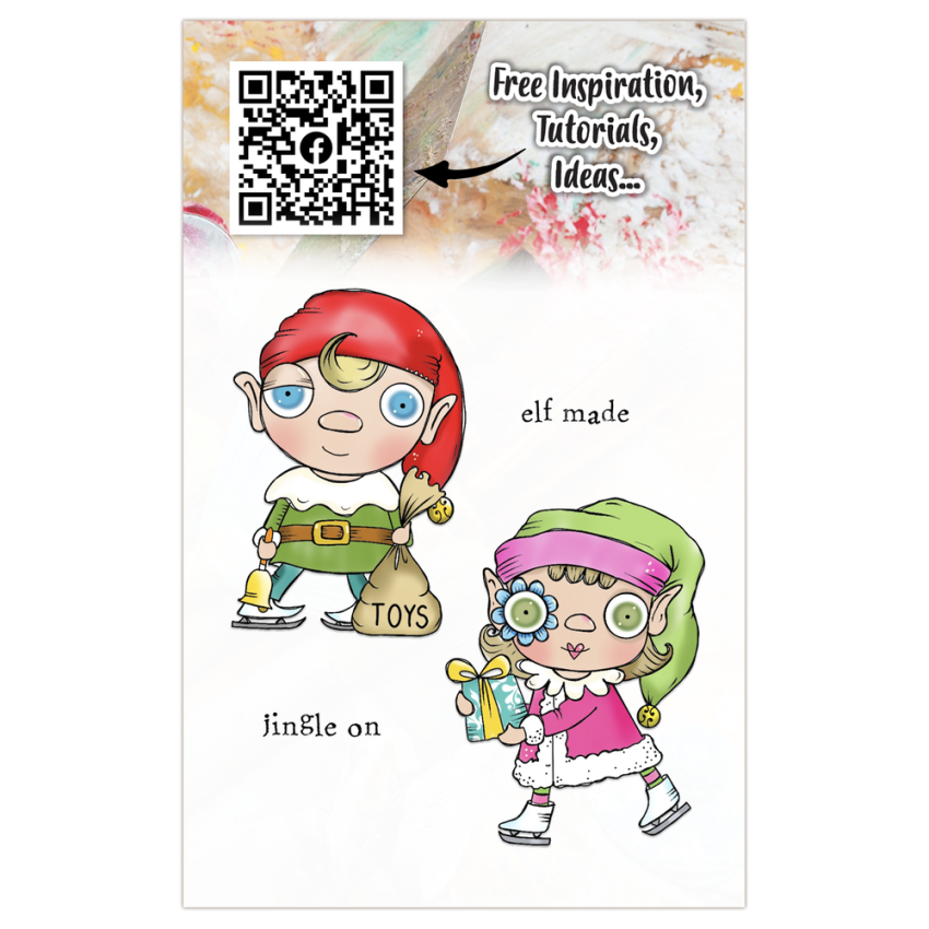 AALL and Create - Stempelset A7 "Elf Made" Clear Stamps