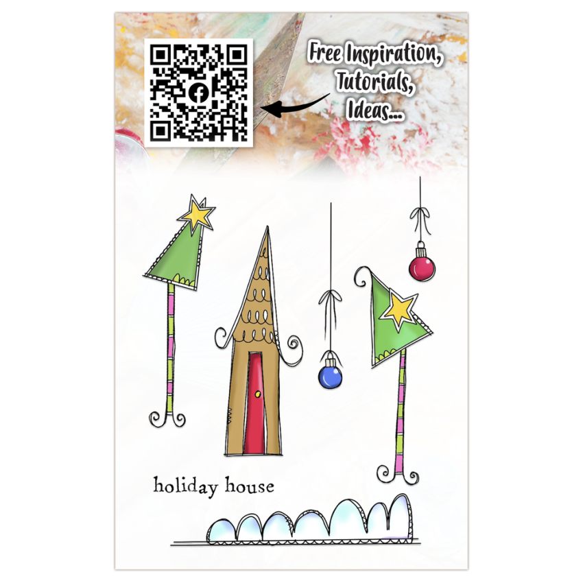 AALL and Create - Stempelset A7 "Holiday House" Clear Stamps
