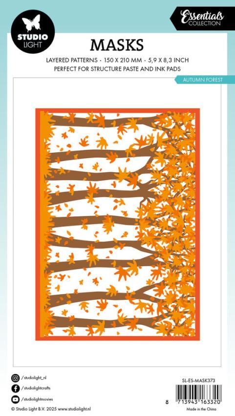 Studio Light - Schablone "Autumn Forest" Stencil  
