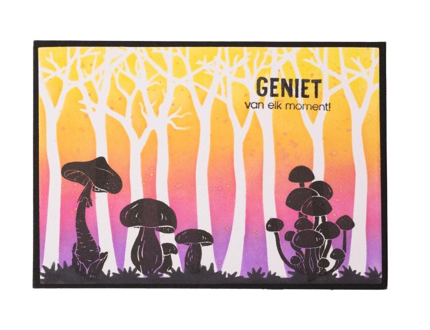 Studio Light - Schablone "Autumn Forest" Stencil  