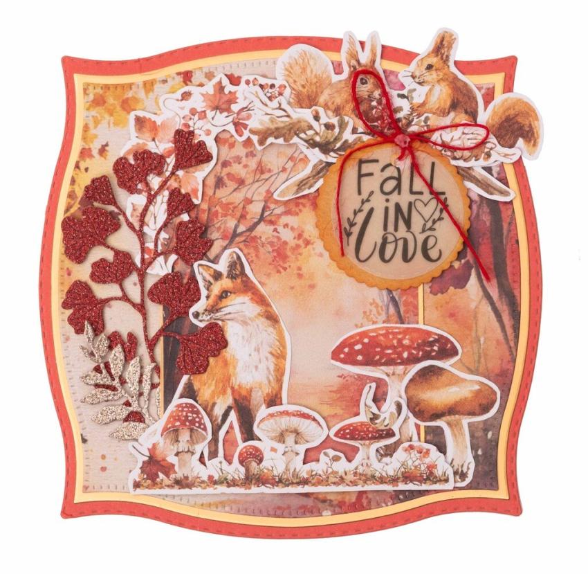 Studio Light - Designpapier A5 "In The Forest" Mixed Paper Pad - 42 Bogen