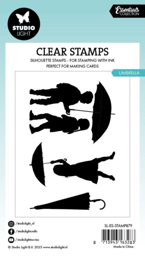 Studio Light - Stempelset "Umbrella" Clear Stamps