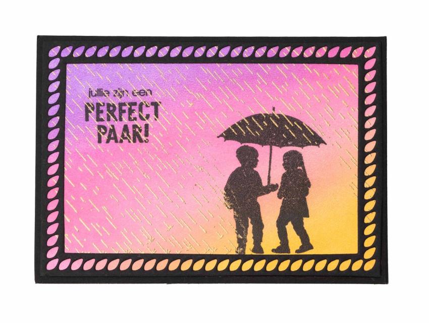 Studio Light - Stempel "Rain Background" Clear Stamps