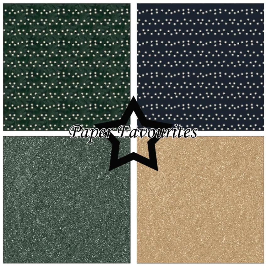 Paper Favourites - Designpapier "Christmas Joy" Paper Pack 12x12 Inch 8 Bogen