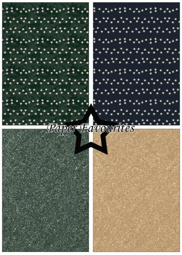 Paper Favourites - Designpapier "Christmas Joy" Paper Pack A5 - 24 Bogen