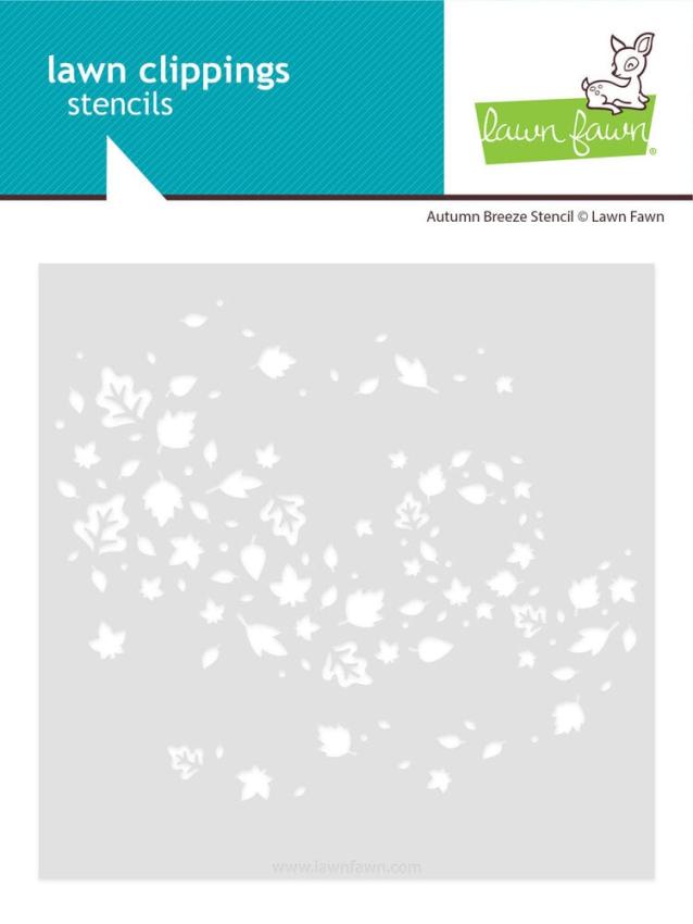 Lawn Fawn - Schablone "Autumn Breeze" Stencil