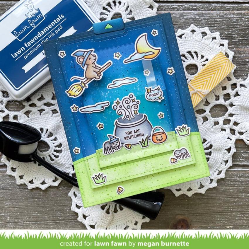 Lawn Fawn - Stempelset "Halloween Mice" Clear Stamps