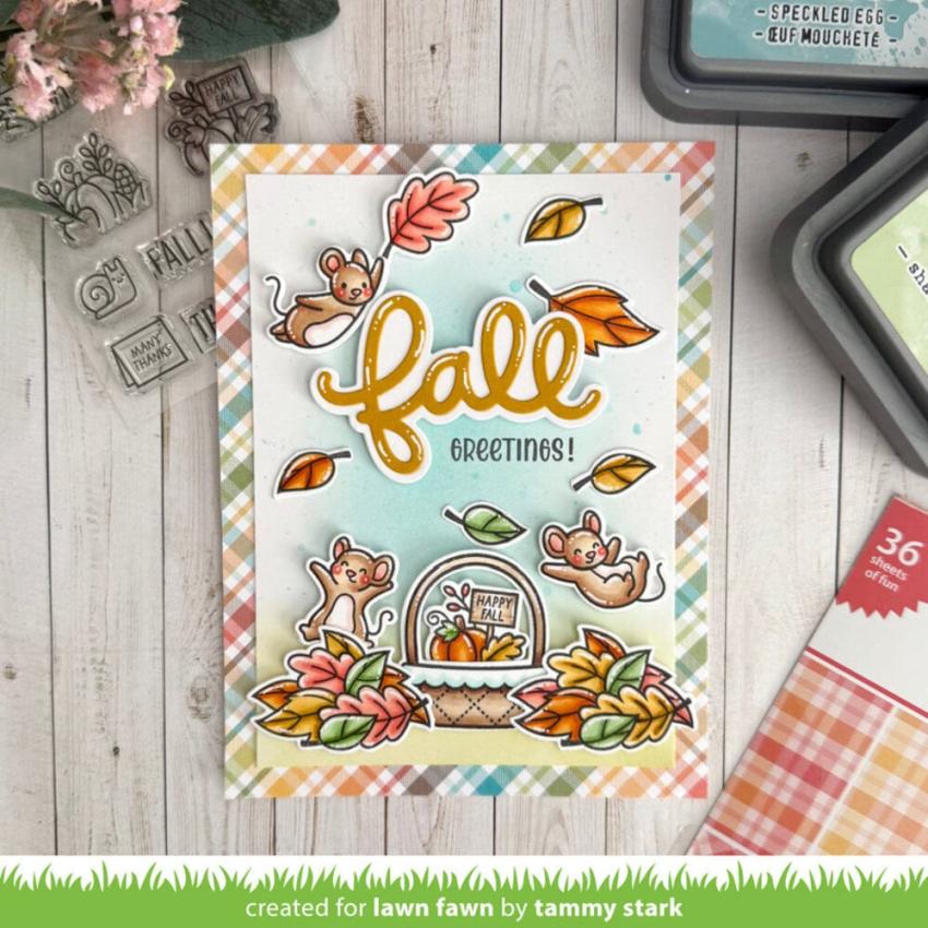 Lawn Fawn - Stempelset "Spring Basket" Clear Stamp Add-On