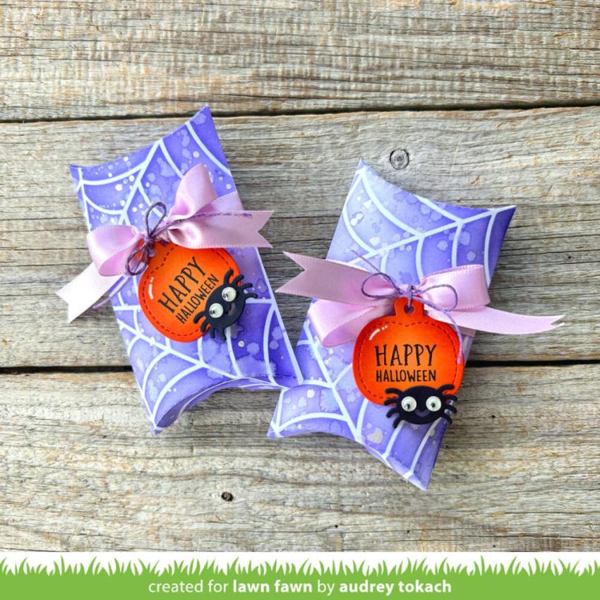 Lawn Fawn - Stempelset "Tiny Tag Sayings Fall" Clear Stamp