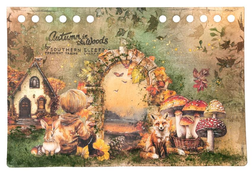 Studio Light - Schablone "Autumn Pathway" Stencil  