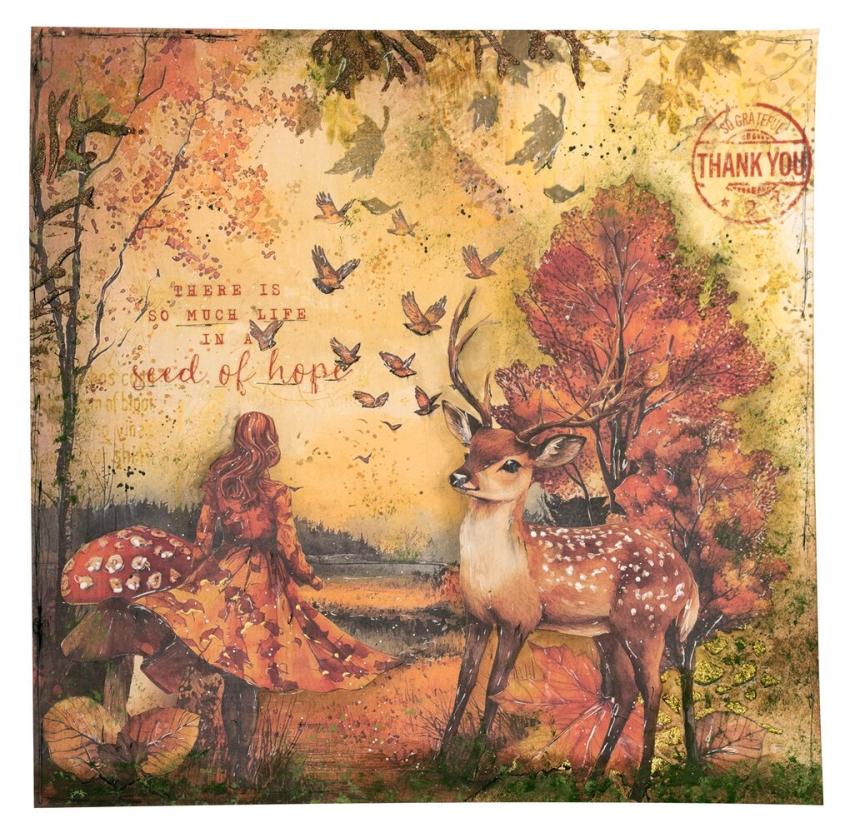 Studio Light - Schablone "Autumn Pathway" Stencil  