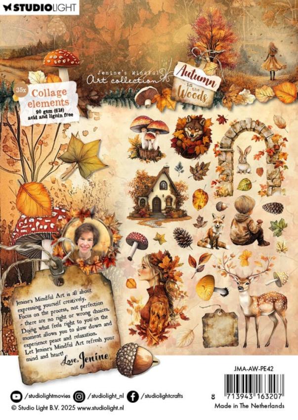 Studio Light - Stanzteile "Autumn In The Woods" Die Cuts
