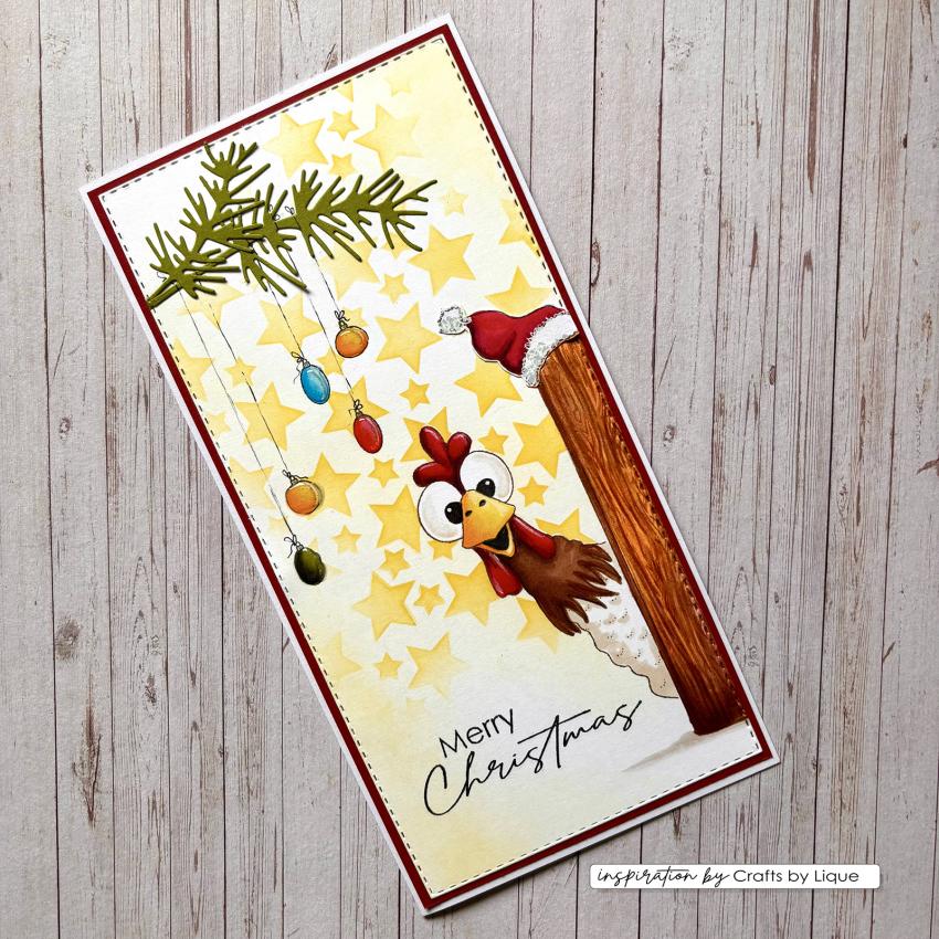 Vaessen Creative - Schablone 15x15cm "Sterne" Stencil