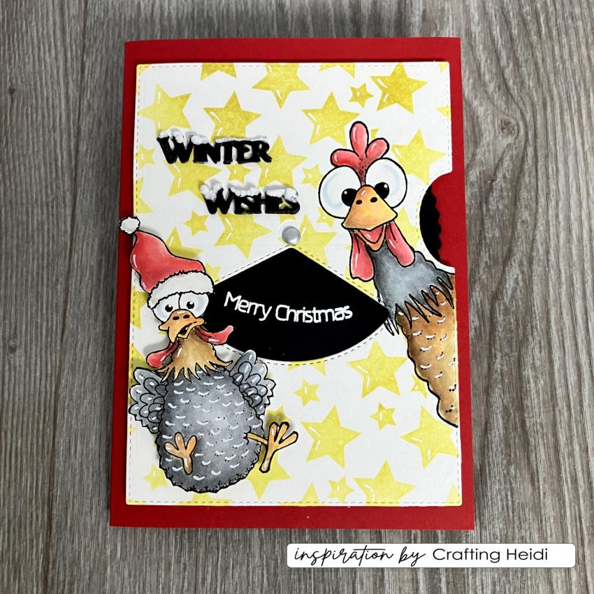 Vaessen Creative - Stanzschablone "Zahlen & Weihnachtsgrüße" Dies