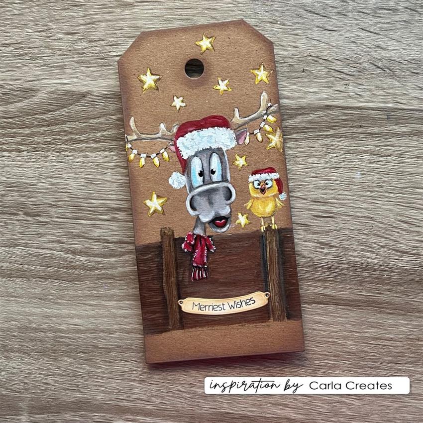 Vaessen Creative - Stanzschablone "Weihnachtskugeln & Tannenzweig" Dies