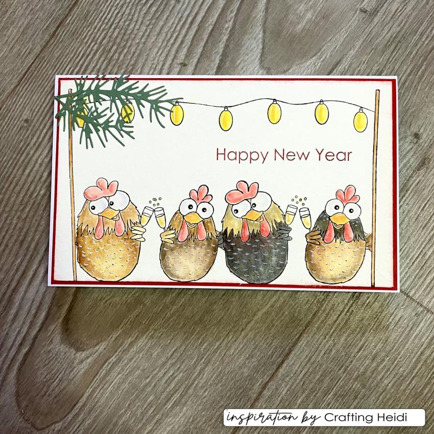 Vaessen Creative - Stanzschablone "Weihnachtskugeln & Tannenzweig" Dies