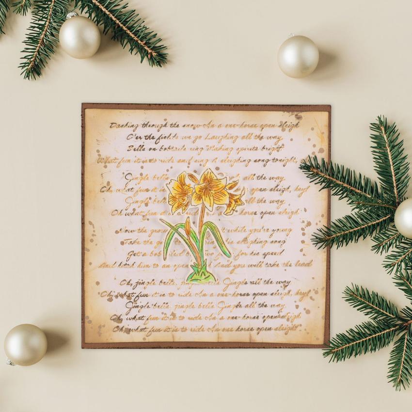 Vaessen Creative - Stempelset "Joy To All" Clear Stamps