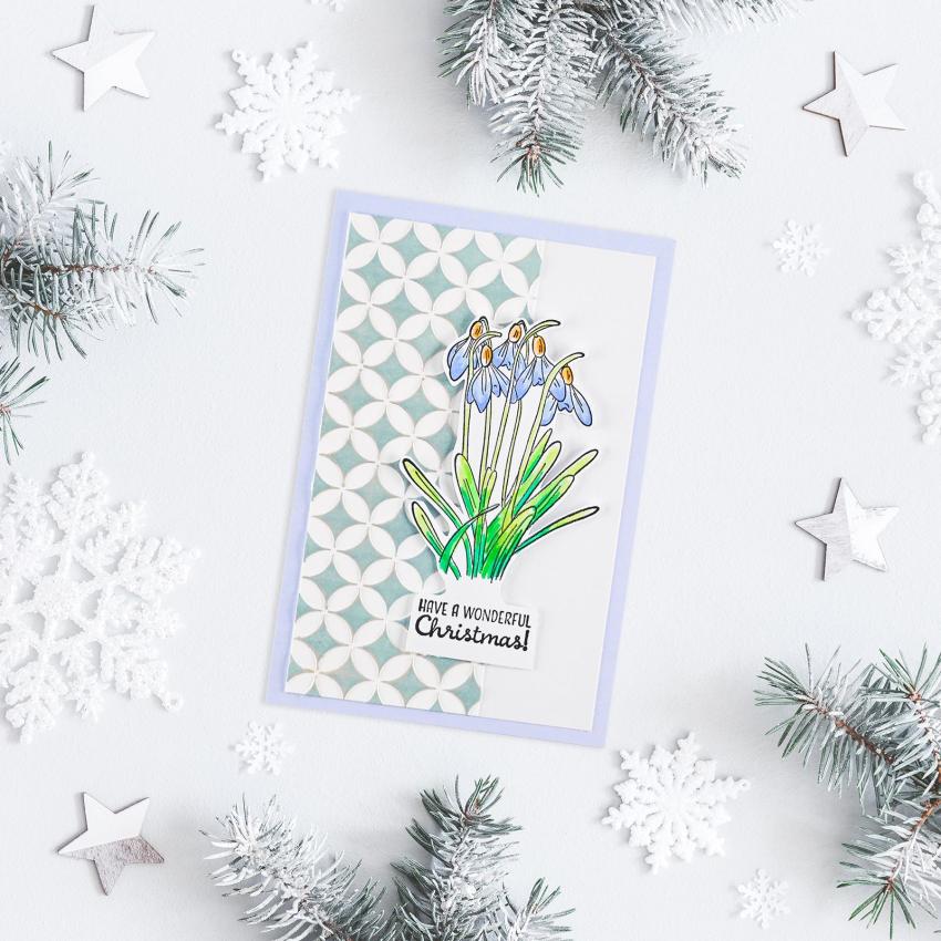 Vaessen Creative - Stempelset "Joy To All" Clear Stamps