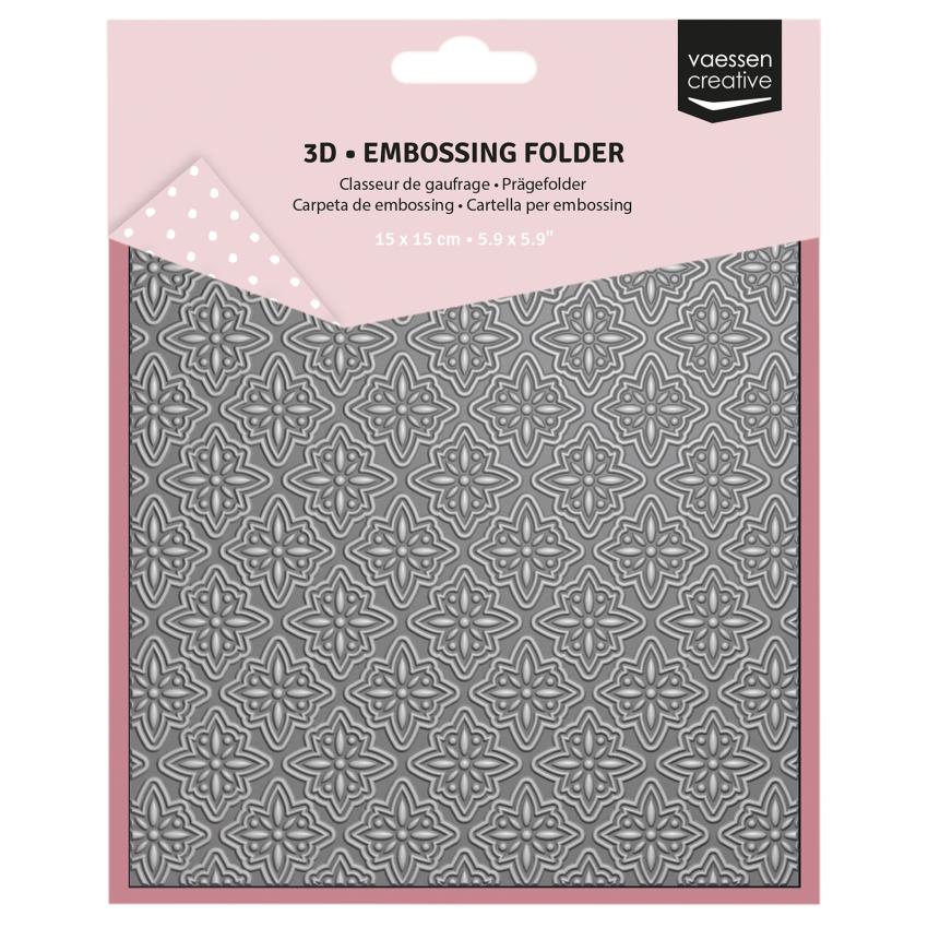 Vaessen Creative - Prägefolder "Weihnachtssterne" Embossingfolder