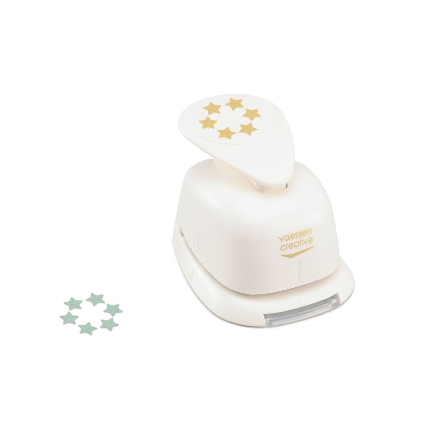 Vaessen Creative - Motivstanzer "Sterne Medium Ø25mm"