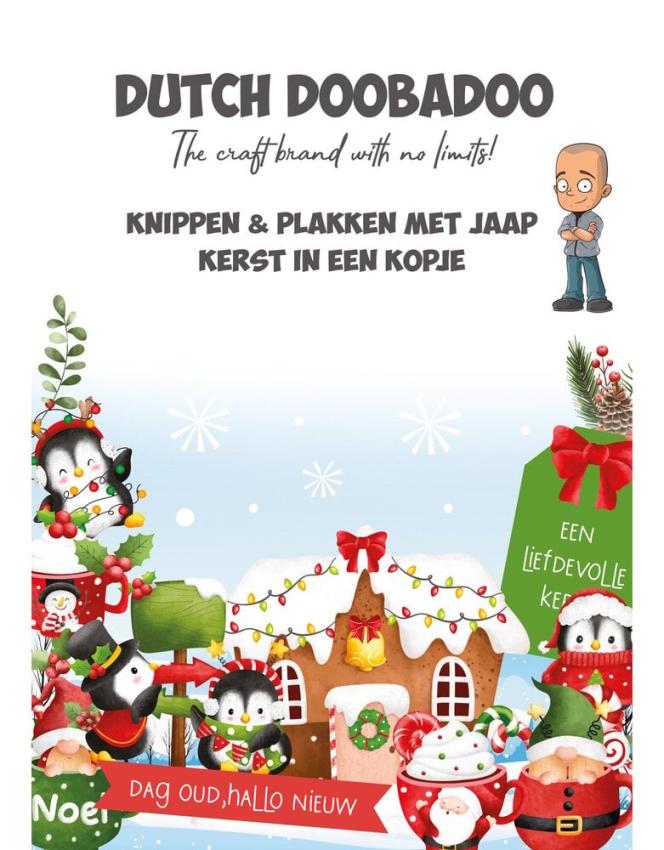 Dutch Doobadoo - Designpapier "Christmas in a Cup" Collage Book