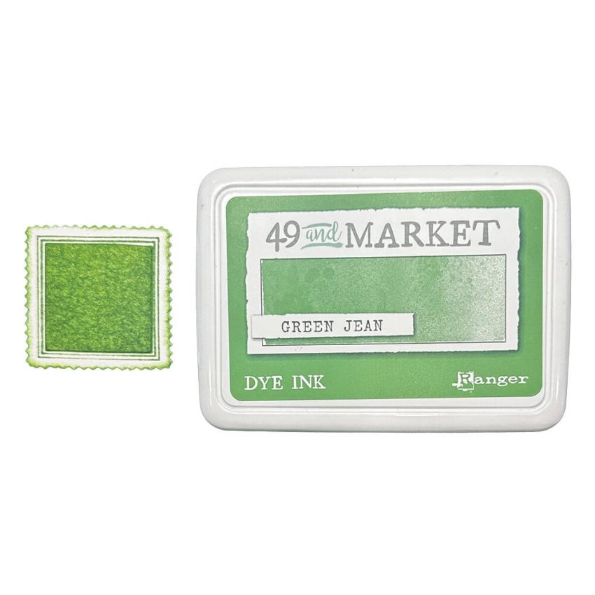 Ranger - Dye Ink Pad "Green Jean" Design by 49 and Market - Pigment Stempelkissen