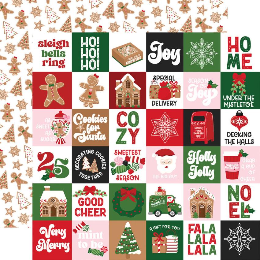 Echo Park - Designpapier "Santa's Christmas Delivery" Collection Kit 12x12 Inch - 12 Bogen