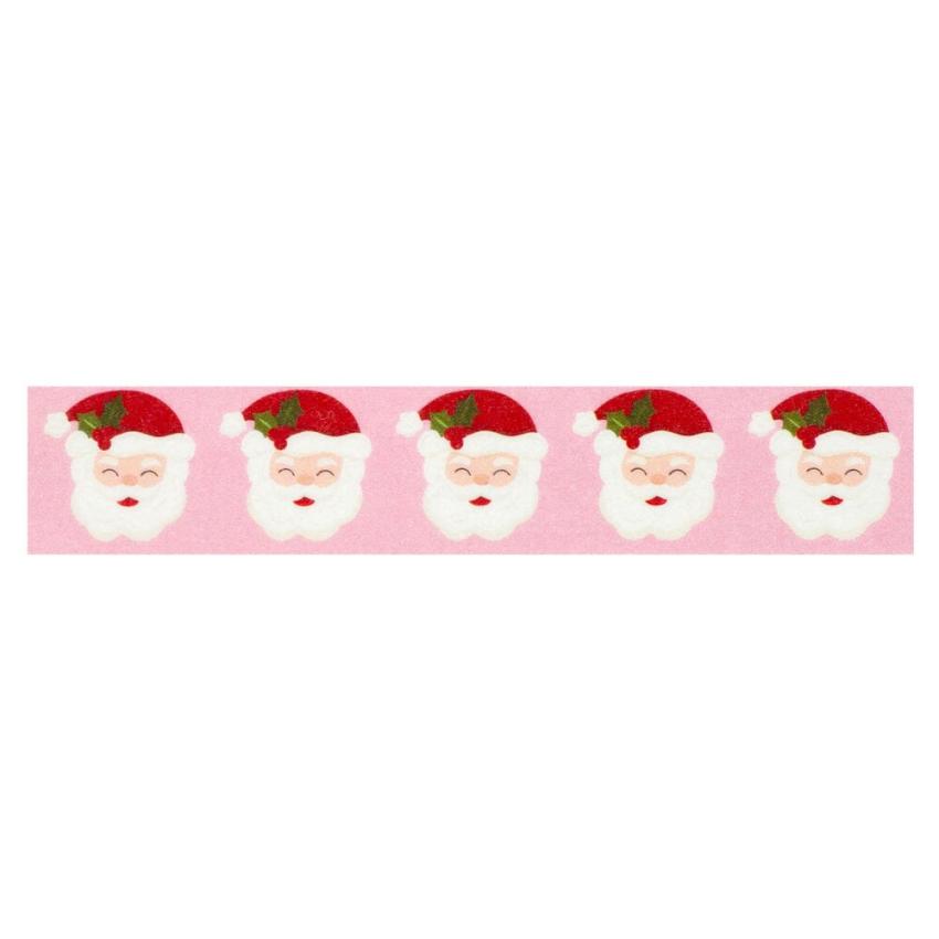 Echo Park - Decorative Tape "Pink Jolly Santa" Washi Tape 