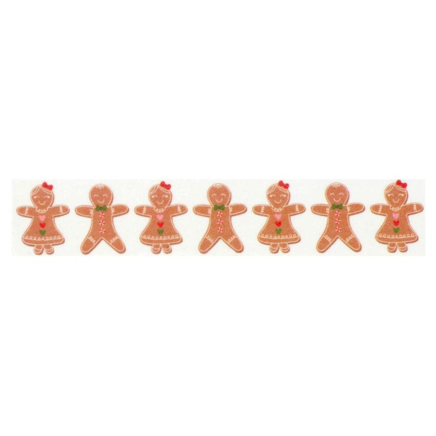 Echo Park - Decorative Tape "Best Dressed Gingerbreads" Washi Tape 