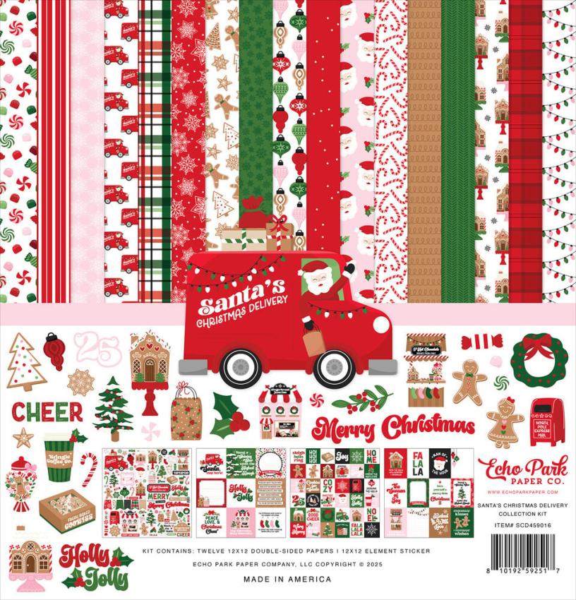 Echo Park - Komplettpaket "Santa's Christmas Delivery" Mega Bundle