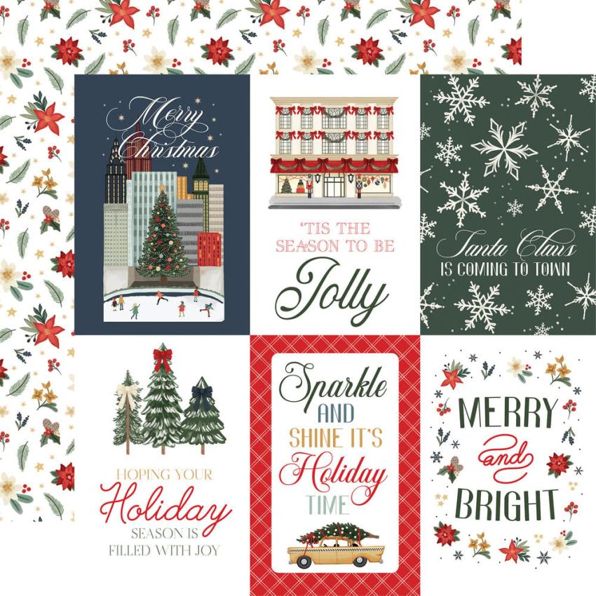 Carta Bella - Designpapier "Christmas In The City" Collection Kit 12x12 Inch - 12 Bogen  