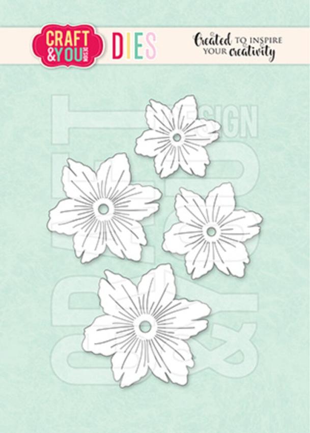 Craft & You Design - Stanzschablone "Sweet Flowers" Dies