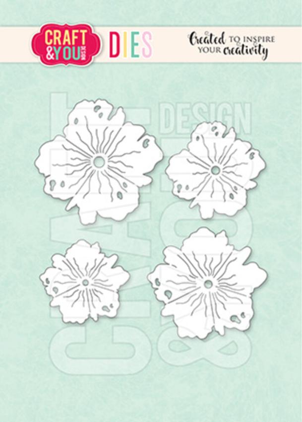 Craft & You Design - Stanzschablone "Vintage Flowers" Dies