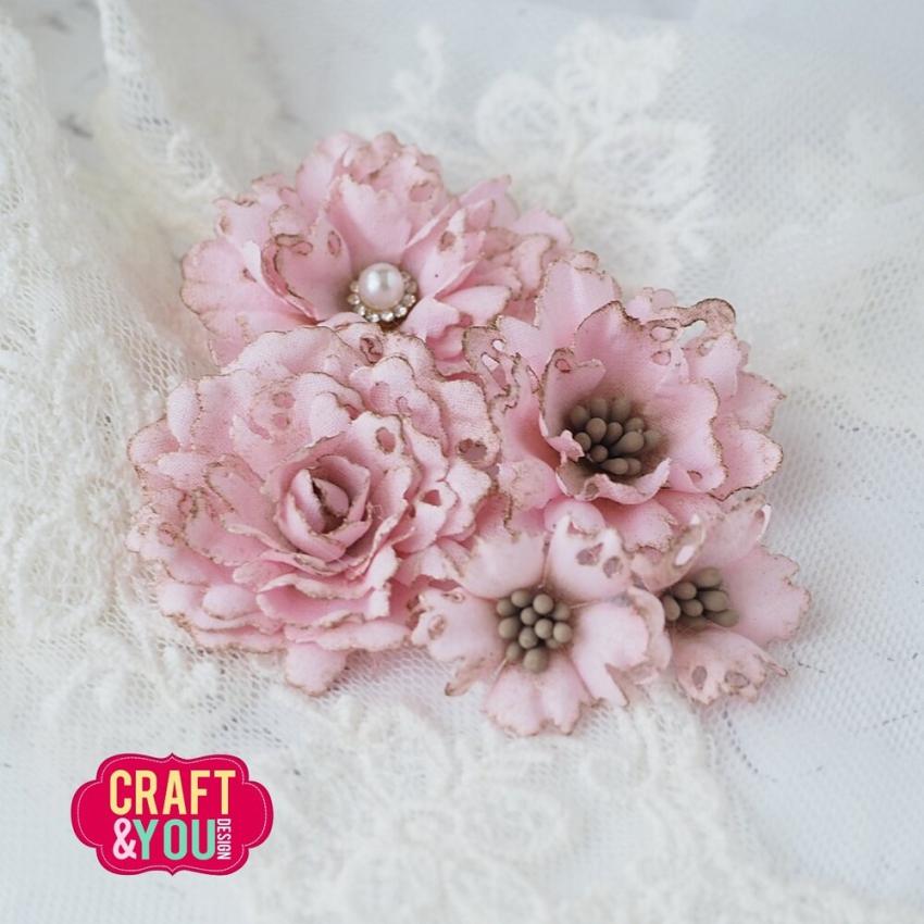 Craft & You Design - Stanzschablone "Vintage Flowers" Dies