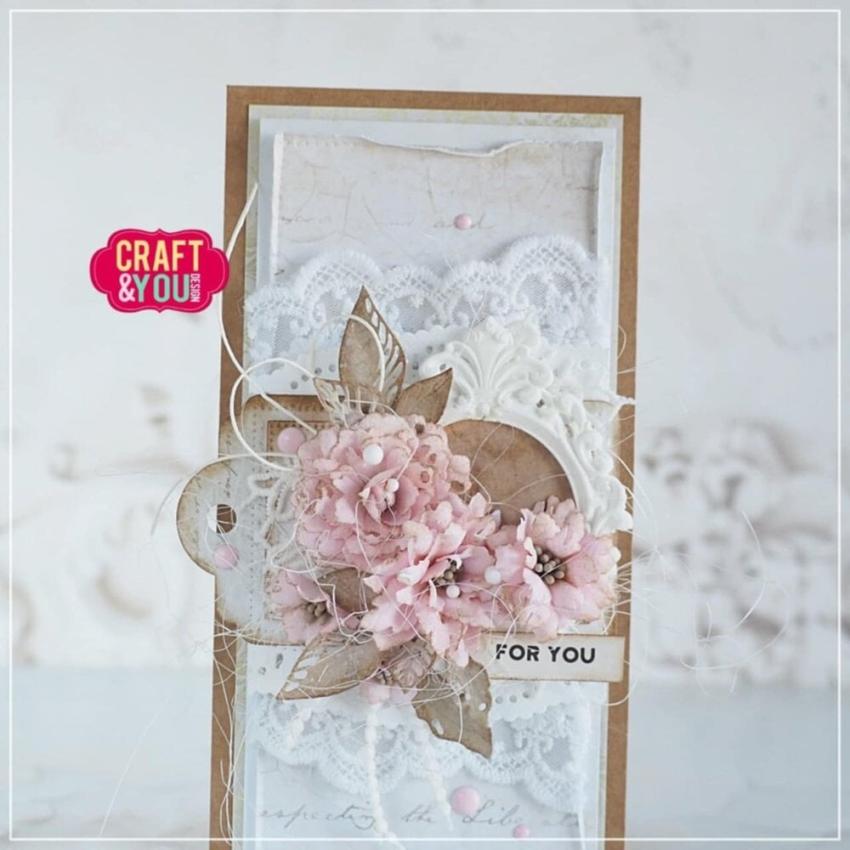 Craft & You Design - Stanzschablone "Vintage Flowers" Dies