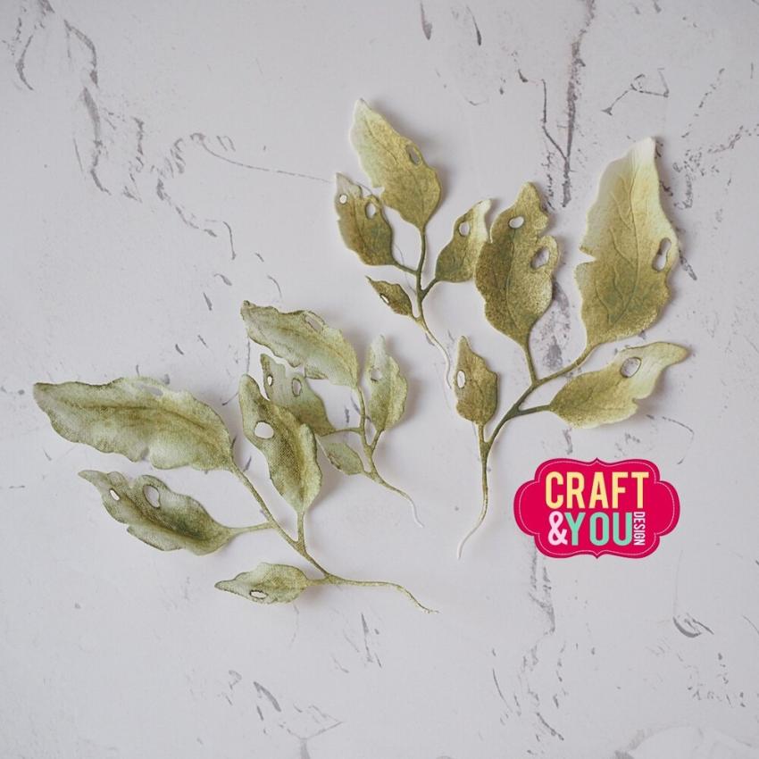 Craft & You Design - Stanzschablone "Vintage Leaves" Dies