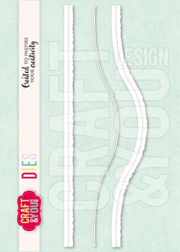 Craft & You Design - Stanzschablone "Old Frame Borders" Dies