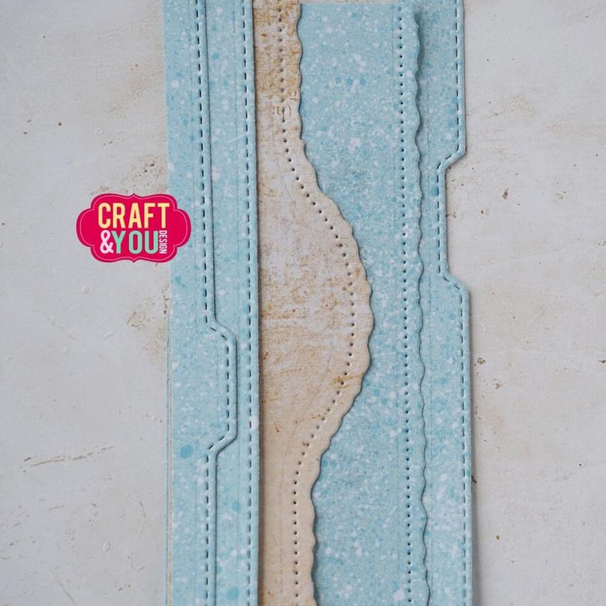 Craft & You Design - Stanzschablone "Small Frame Borders" Dies