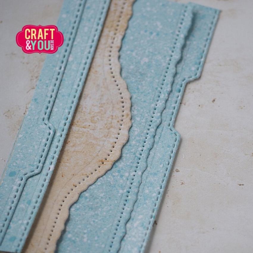 Craft & You Design - Stanzschablone "Small Frame Borders" Dies