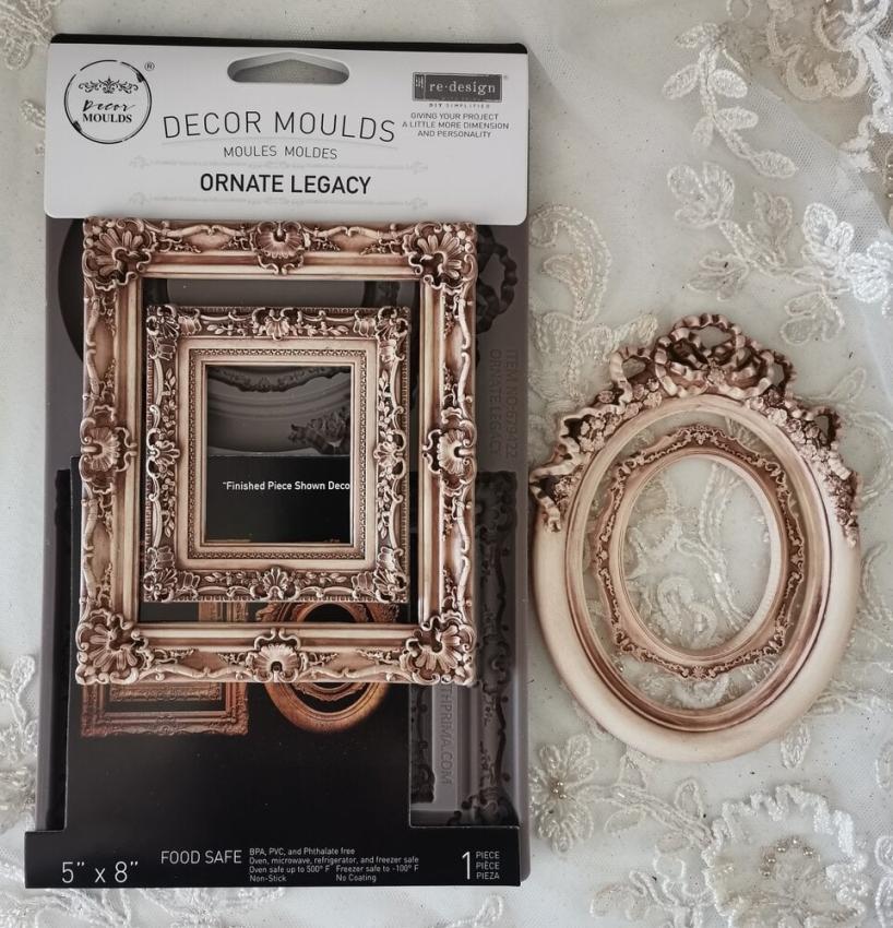 Re-Design with Prima - Gießform "Ornate Legacy" Mould 5x8 Inch
