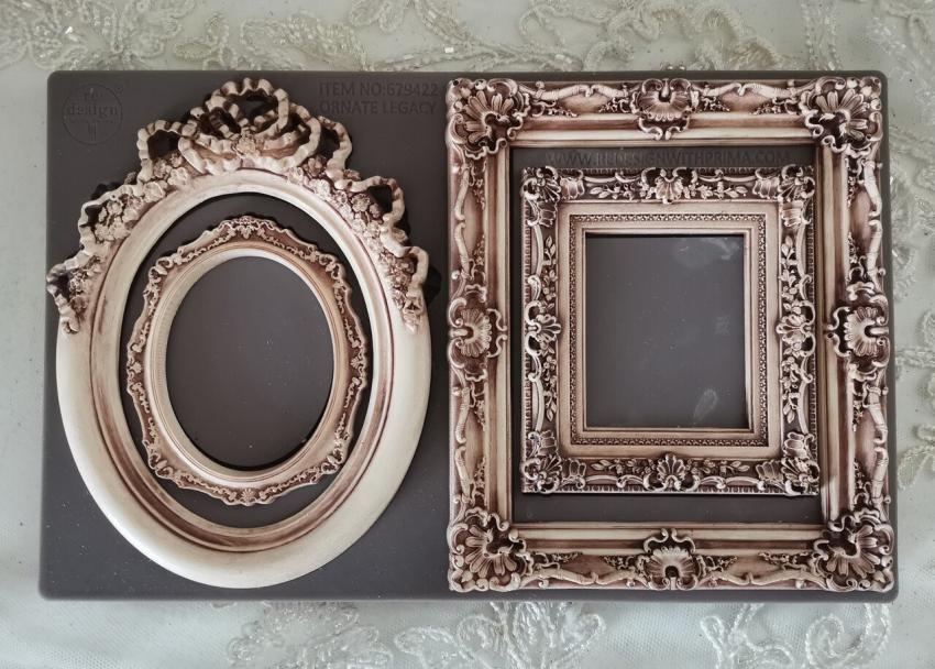 Re-Design with Prima - Gießform "Ornate Legacy" Mould 5x8 Inch