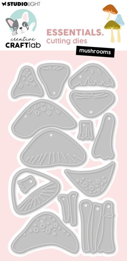 Creative Craft Lab - Studio Light - Stanzschablone "Mushrooms" Dies