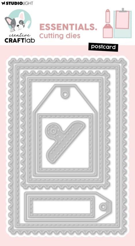 Creative Craft Lab - Studio Light - Stanzschablone "Postcard" Dies